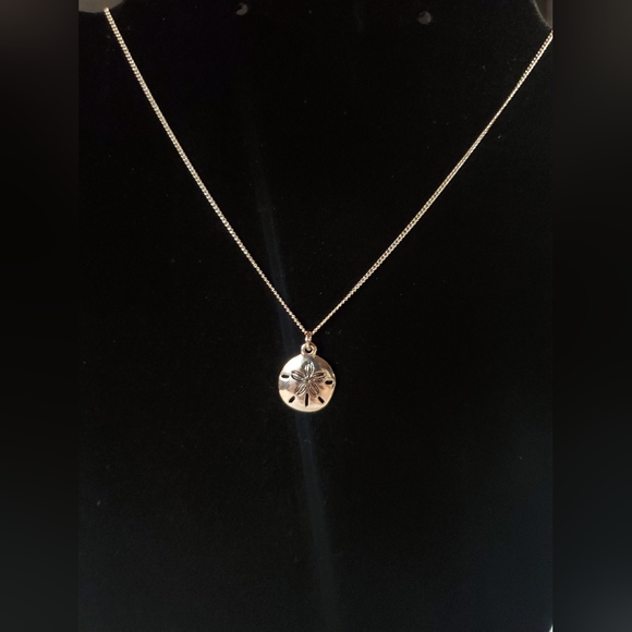 Sand Dollar Necklace- New - Picture 2 of 4